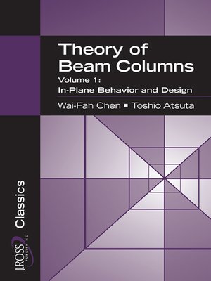 cover image of Theory of Beam-Columns, Volume 1
